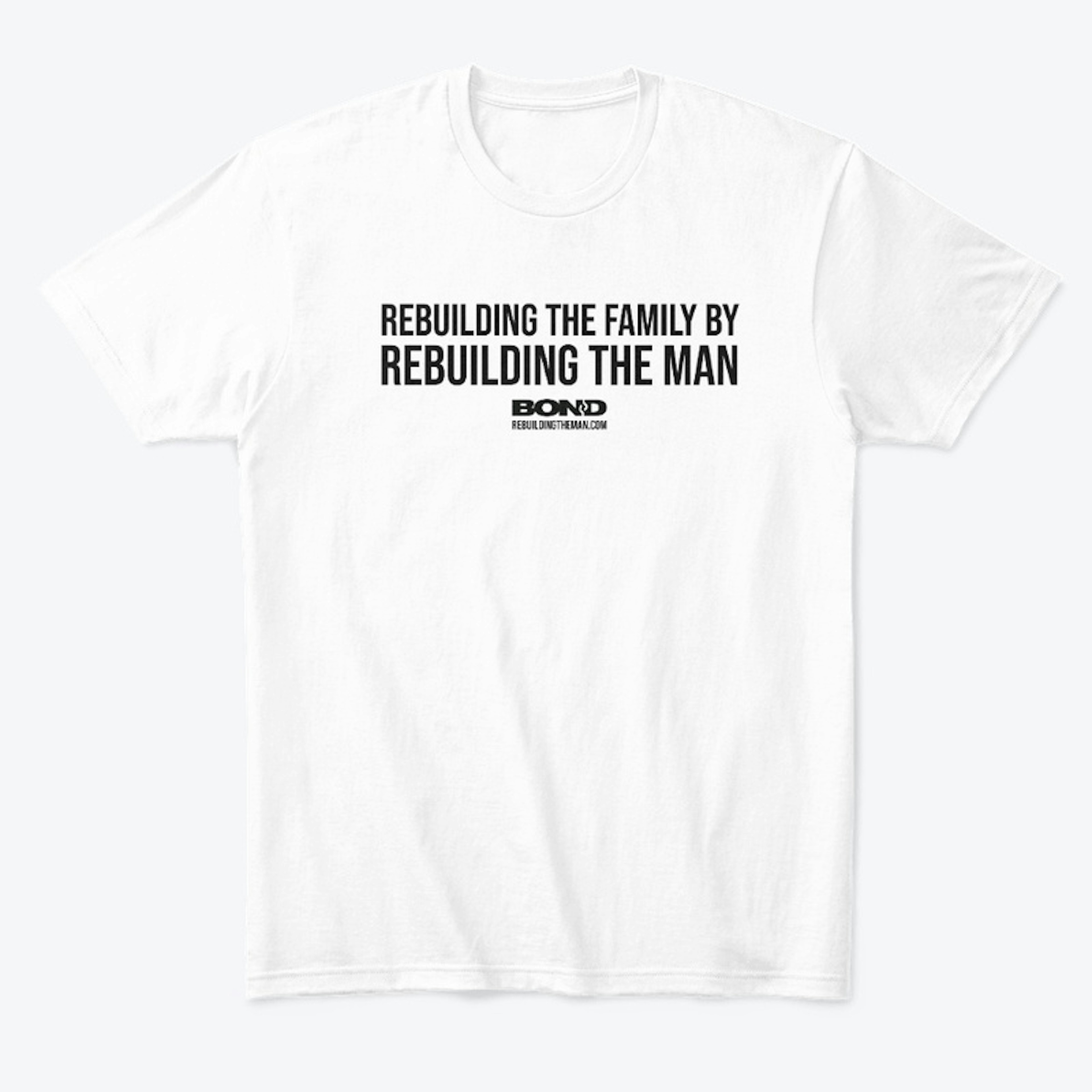 Rebuilding the Family/Man (2-line black)