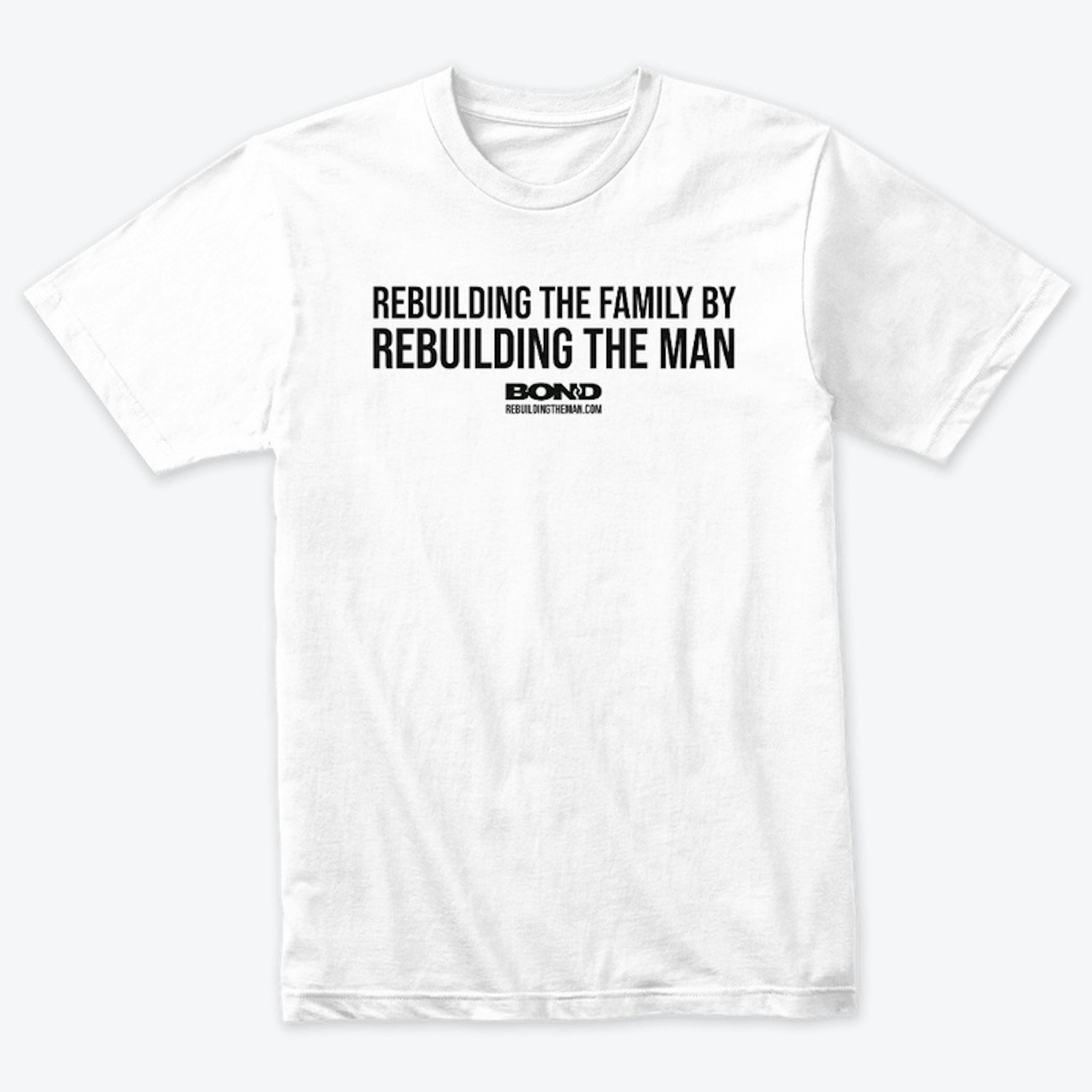 Rebuilding the Family/Man (2-line black)
