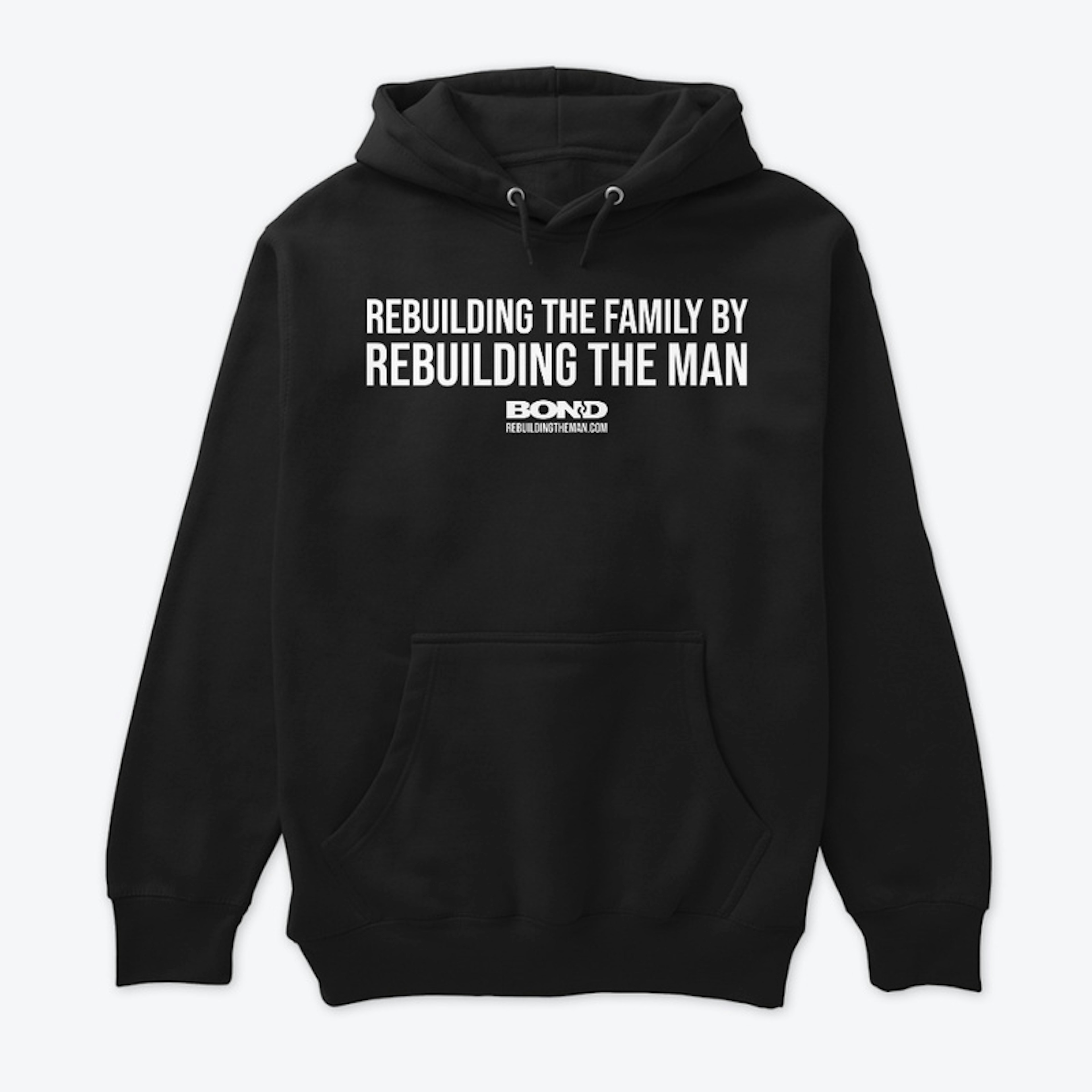 Rebuilding the Family/Man (2-line white)
