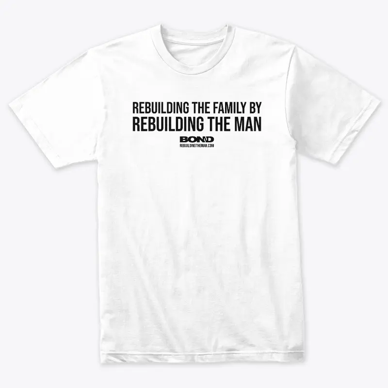 Rebuilding the Family/Man (2-line black)